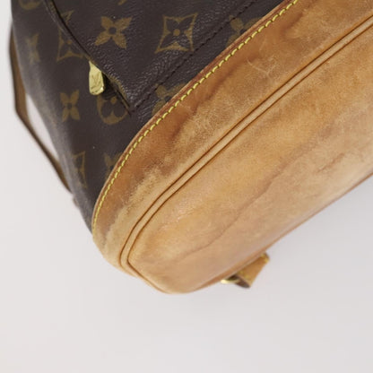 Louis Vuitton Vintage Montsouris Backpack Monogram Canvas, BROWN, CANVAS, Backpack