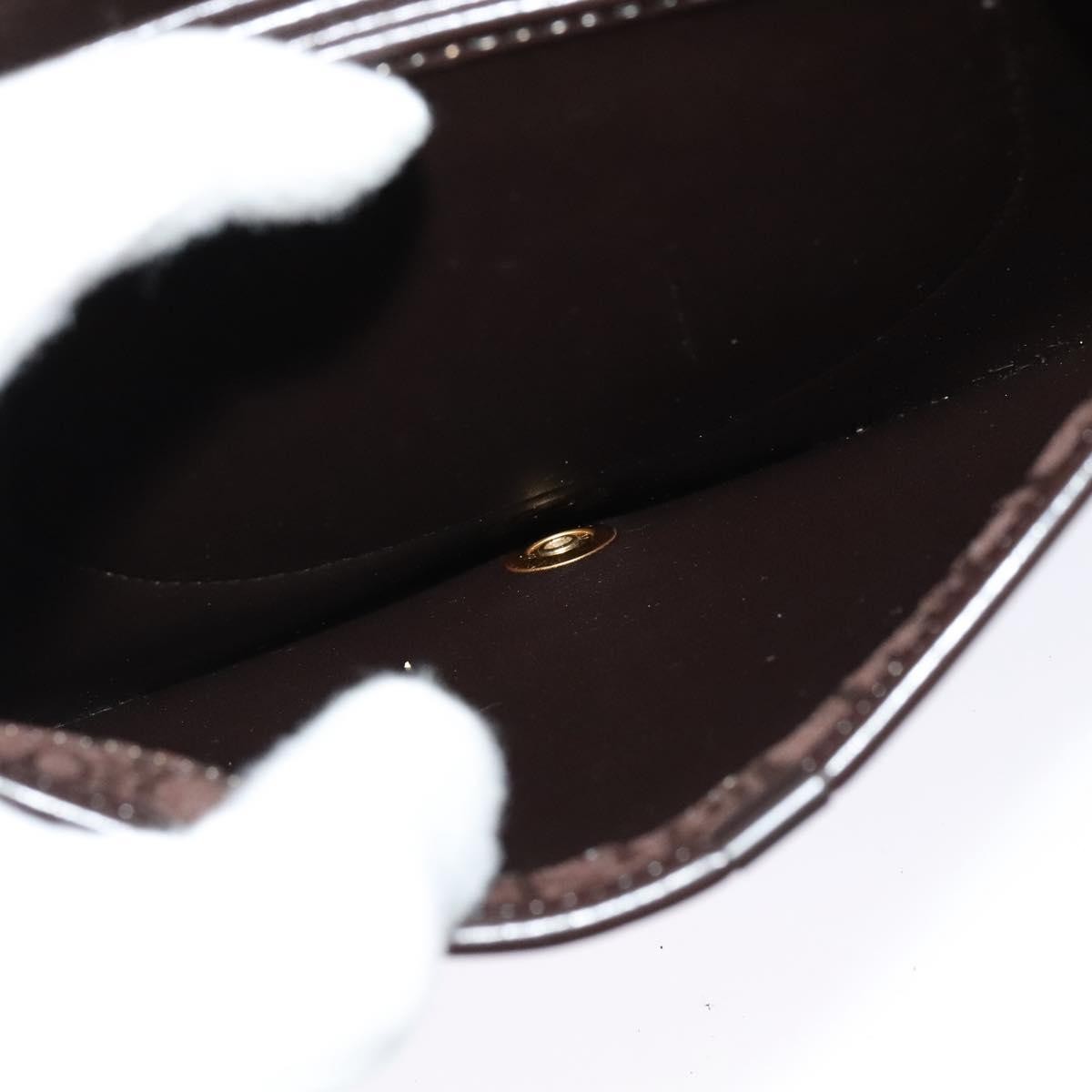 Christian Dior Vintage Trotter Flap Shoulder Bag Canvas, BROWN, CANVAS, Shoulder bag