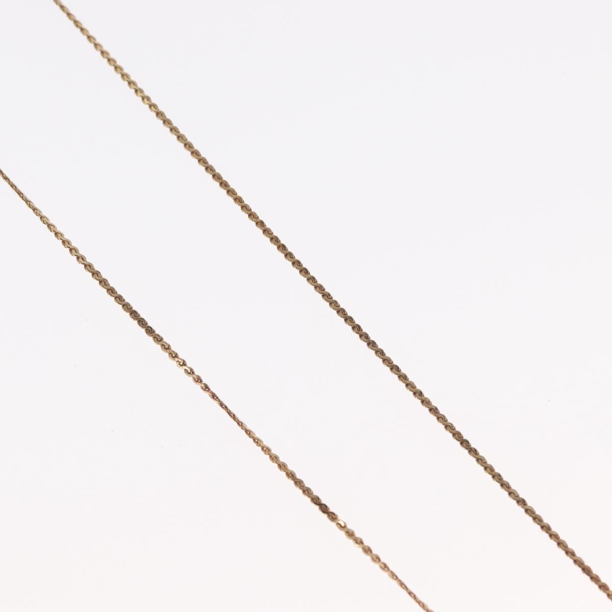 Christian Dior CD Logo necklace Metal, GOLD, METAL, Necklace