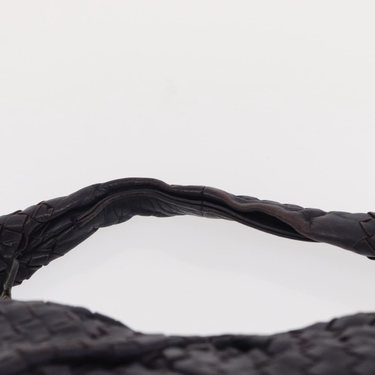 Bottega Veneta Veneta Hobo Pleated Intrecciato Nappa, PURPLE, LEATHER, Shoulder bag