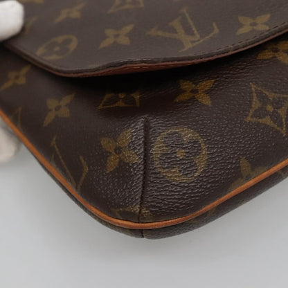 Louis Vuitton Musette Salsa Handbag Monogram Canvas, BROWN, CANVAS, Handbag
