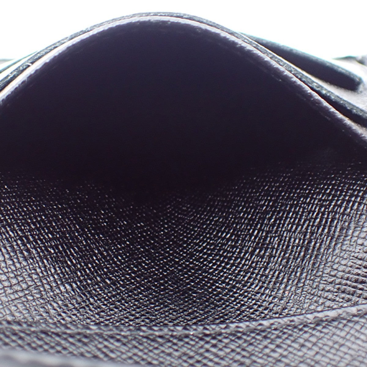 Louis Vuitton Porte Monnaie Billet Carte Crédit Leather, BLACK, LEATHER, Wallets