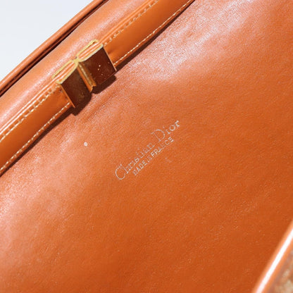 Christian Dior Vintage Trotter Shoulder Bag Canvas, BROWN, CANVAS, Shoulder bag