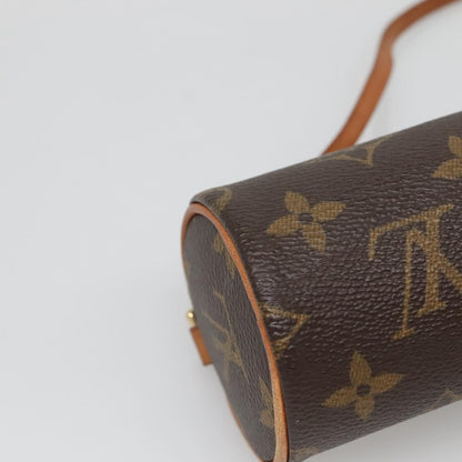 Louis Vuitton Papillon Pochette Monogram Canvas, BROWN, CANVAS, Handbag