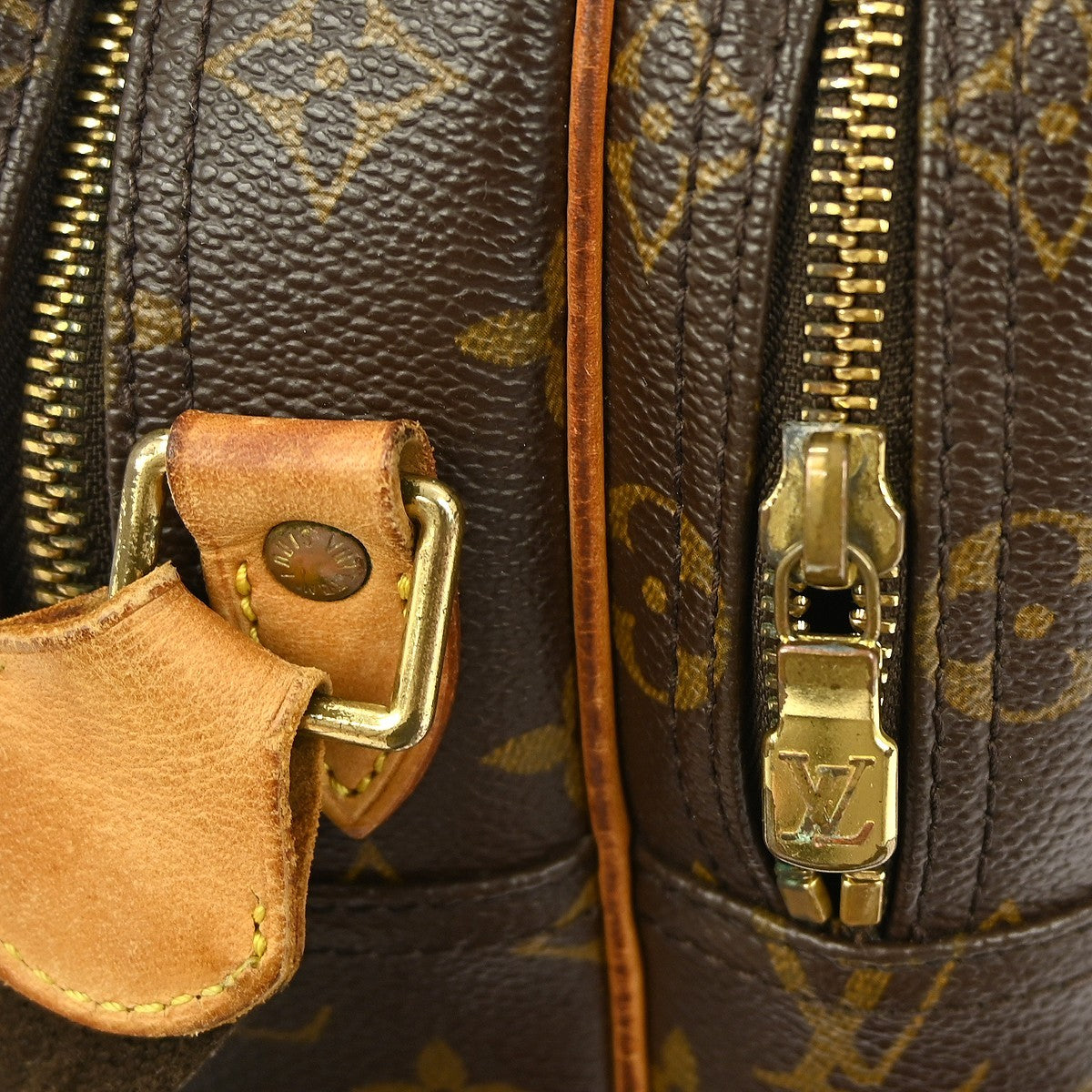 Louis Vuitton Reporter Bag Monogram Canvas, BROWN, CANVAS, Shoulder bag