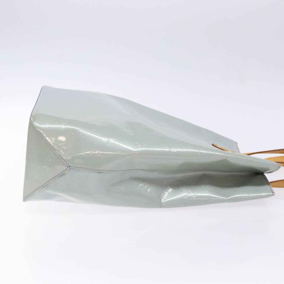 Louis Vuitton Reade Handbag Monogram Vernis, BLUE, PATENT_LEATHER, Handbag