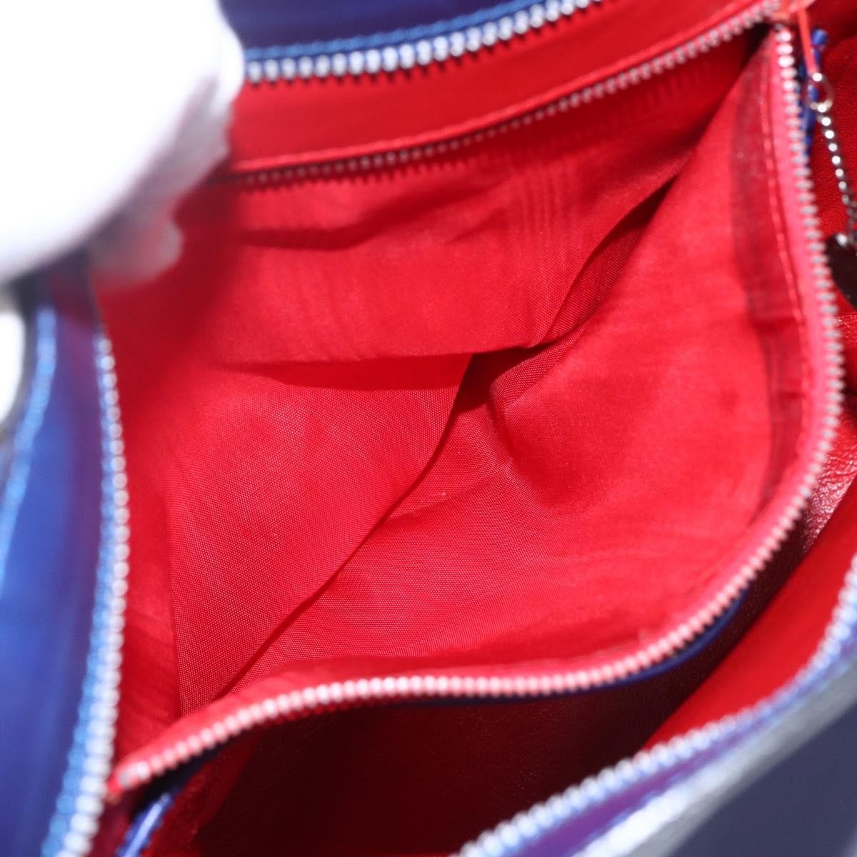 Celine Handbag Leather, BLUE, LEATHER, Handbag