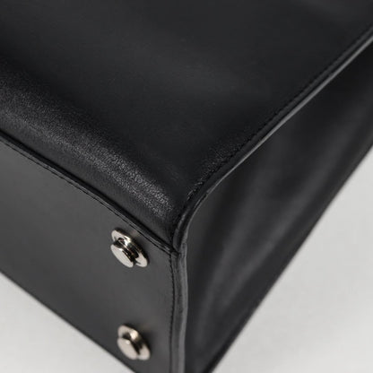 Louis Vuitton City Steamer Handbag Leather, BLACK, LEATHER, Handbag