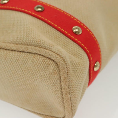 Louis Vuitton Antigua Tote Canvas, BEIGE, CANVAS, Tote bag
