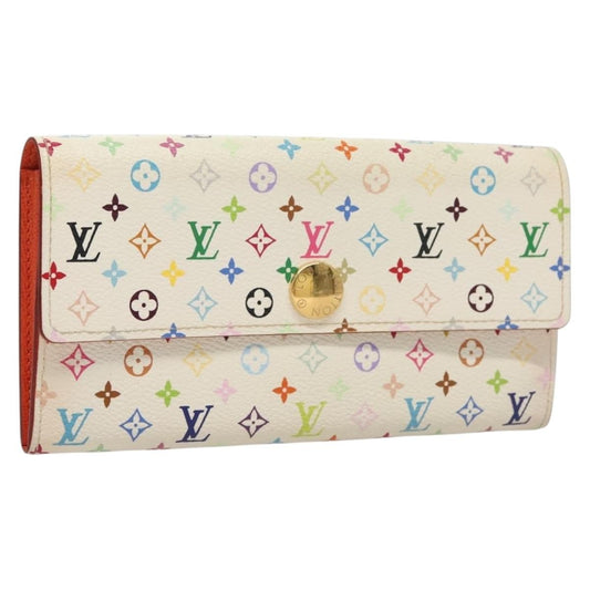 Louis Vuitton Vintage Sarah Wallet Monogram Canvas Multicolor, MULTICOLOUR, CANVAS, Wallets