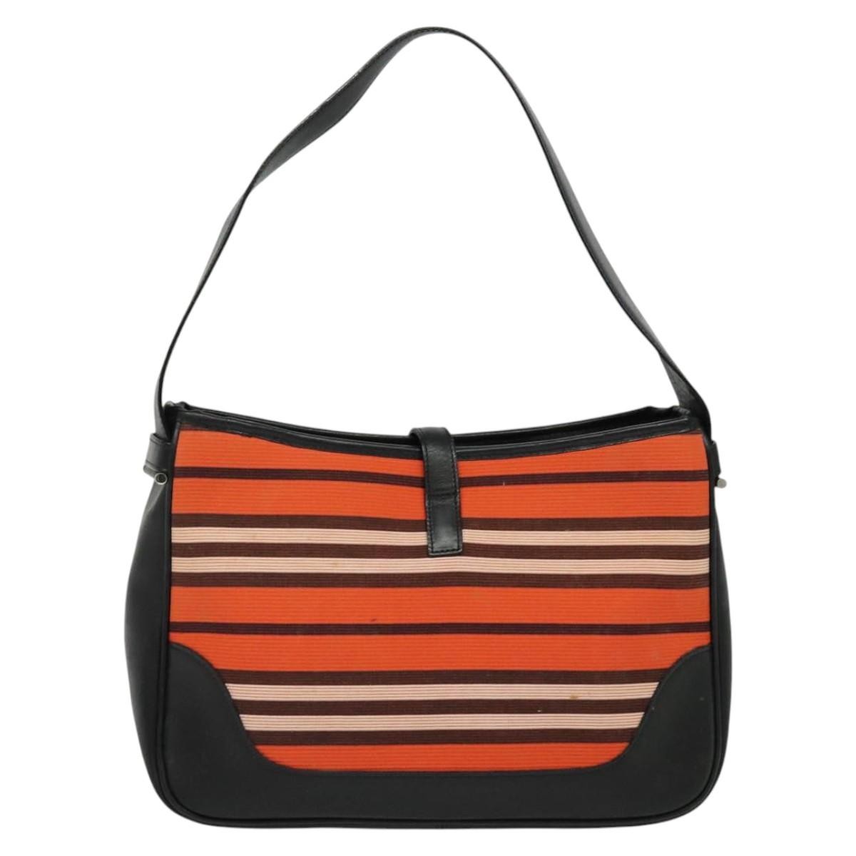 Burberry Blue Label shoulder bag Canvas, ORANGE, CANVAS, Shoulder bag