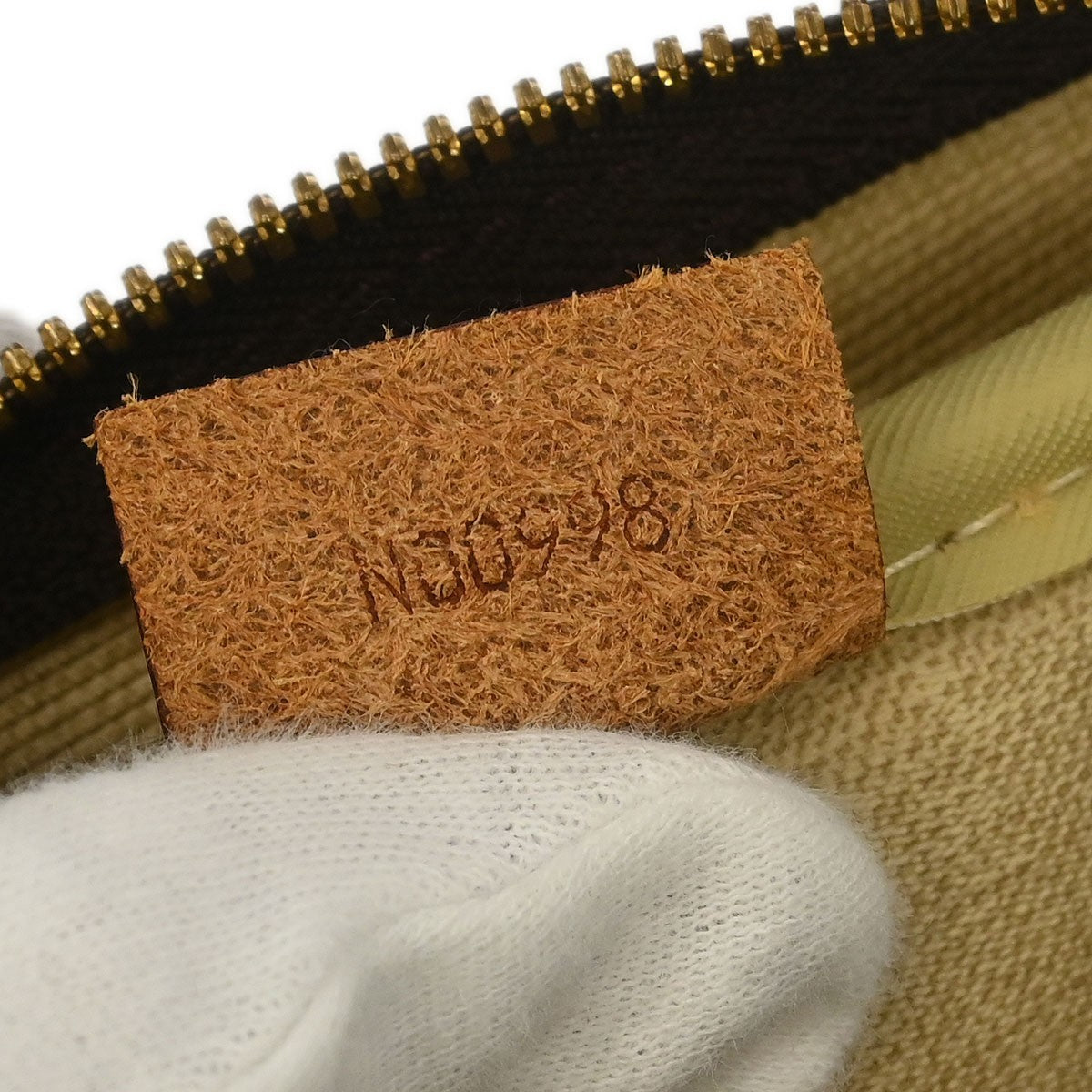 Louis Vuitton Deauville Handbag Monogram Canvas, BROWN, CANVAS, Handbag