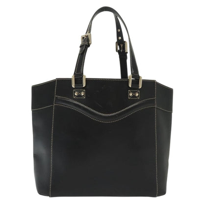 Gucci Tote Bag Leather, BLACK, LEATHER, Tote bag