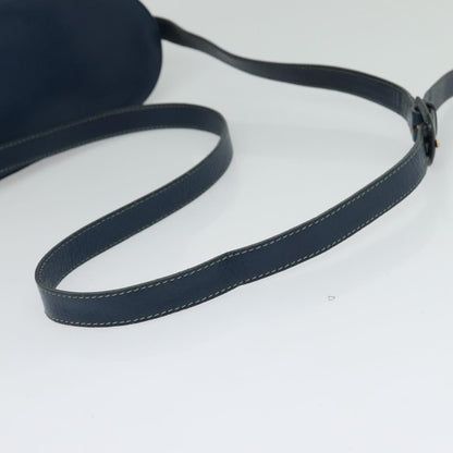 Gucci Vintage Shoulder Bag Leather, BLUE, LEATHER, Shoulder bag