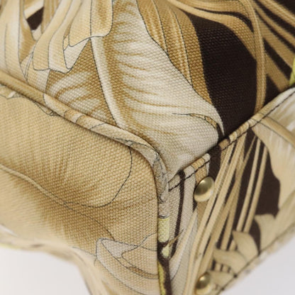 Salvatore Ferragamo Gancini Shoulder Bag Canvas, BEIGE, CANVAS, Shoulder bag