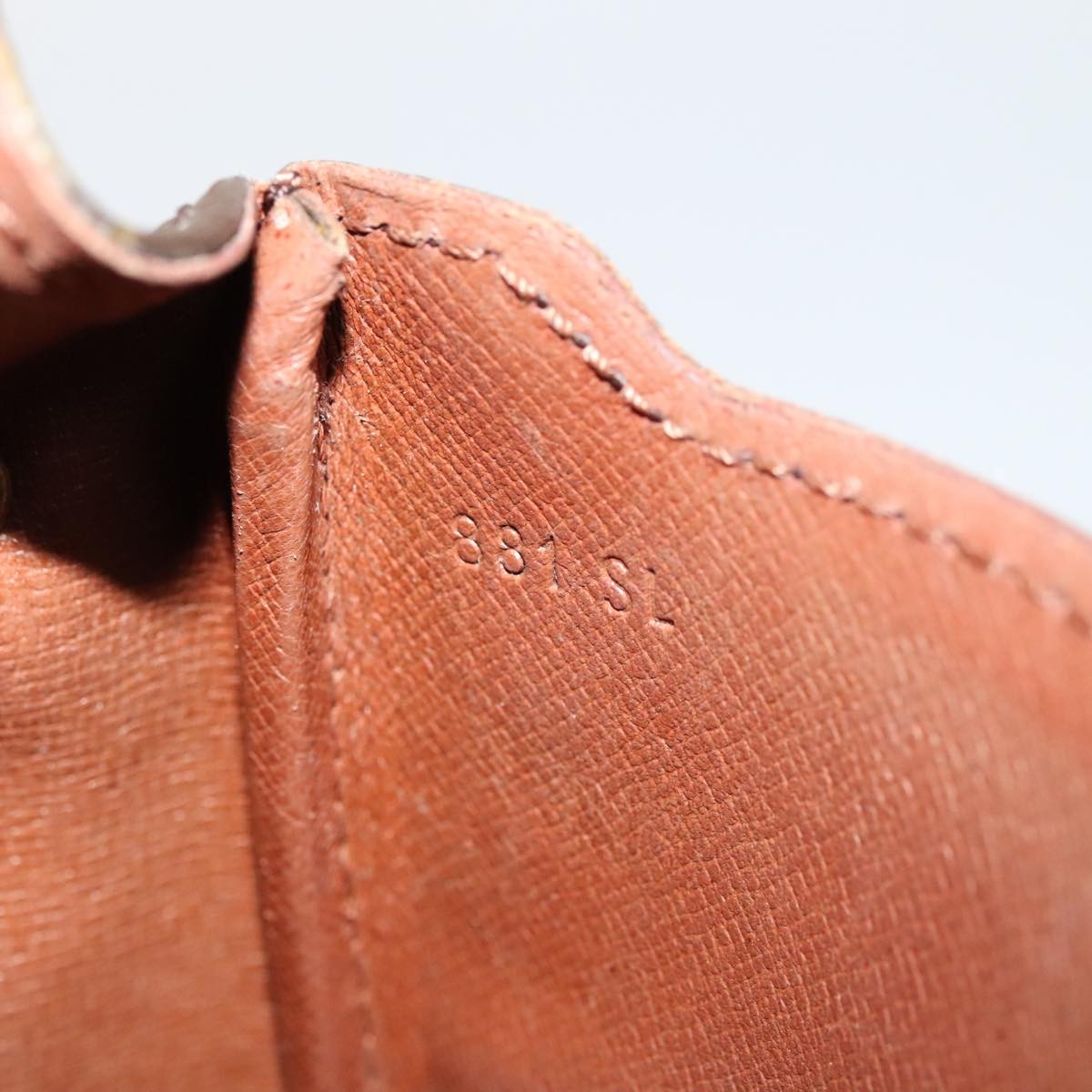 Louis Vuitton Cartouchiere Handbag Monogram Canvas, BROWN, CANVAS, Handbag