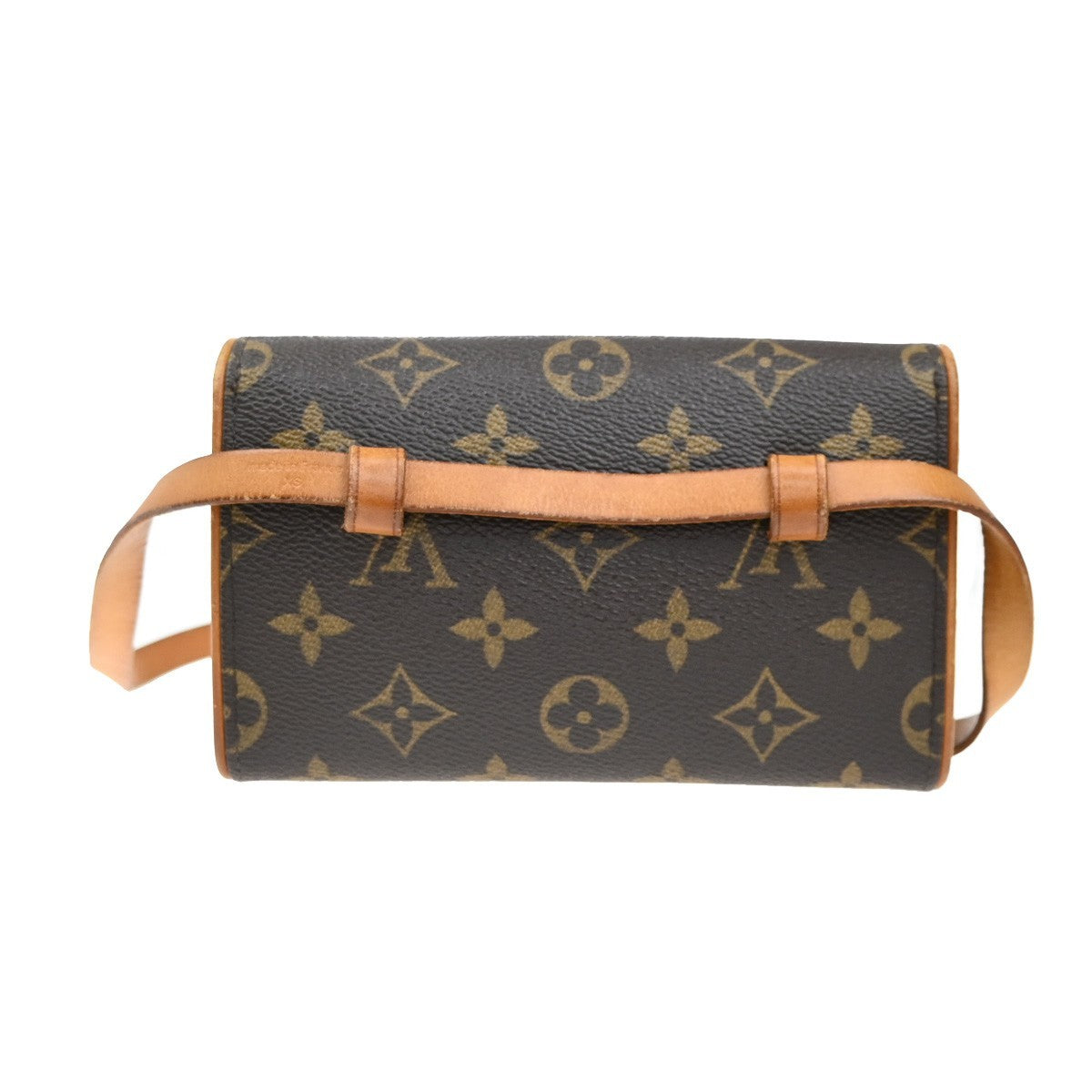 Louis Vuitton Florentine Waist Bag Monogram Canvas, BROWN, CANVAS, Clutche & pouche