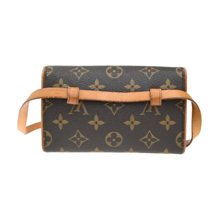 Louis Vuitton Florentine Waist Bag Monogram Canvas, BROWN, CANVAS, Clutche & pouche
