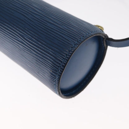 Louis Vuitton Soufflot Pochette Epi Leather, BLUE, LEATHER, Clutche & pouche