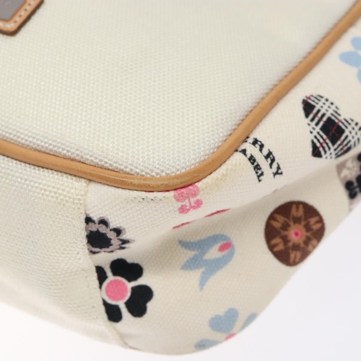 Burberry Black Label Shoulder bag Canvas, BEIGE, CANVAS, Shoulder bag