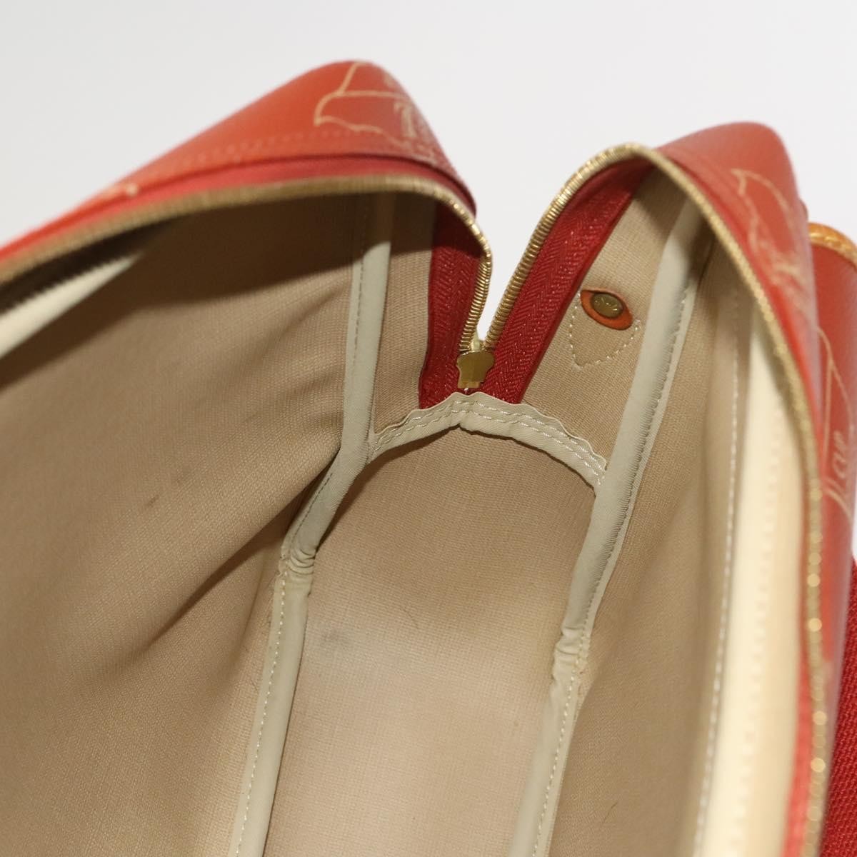 Louis Vuitton Cup Calvi Messenger Bag Coated Canvas, RED, CANVAS, Crossbody bag