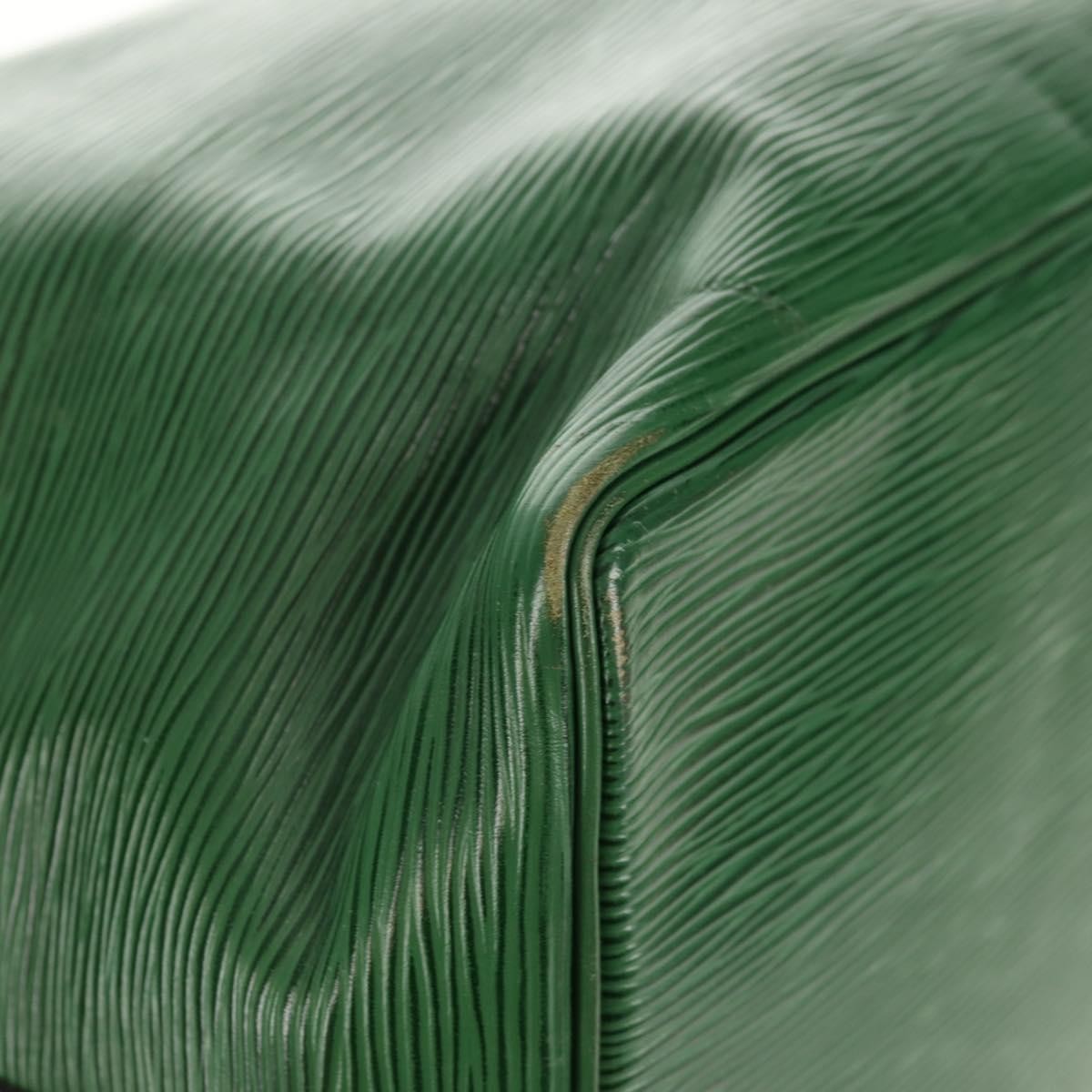 Louis Vuitton Petit Noe Handbag Epi Leather, GREEN, LEATHER, Shoulder bag