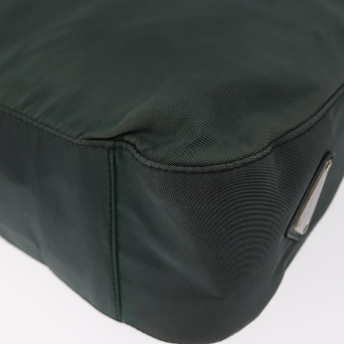 Prada Vintage Shoulder Bag Tessuto, GREEN, NYLON, Shoulder bag