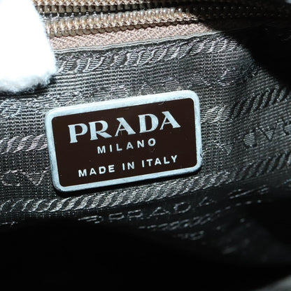 Prada Double Front Pocket Backpack Tessuto, BEIGE, NYLON, Backpack