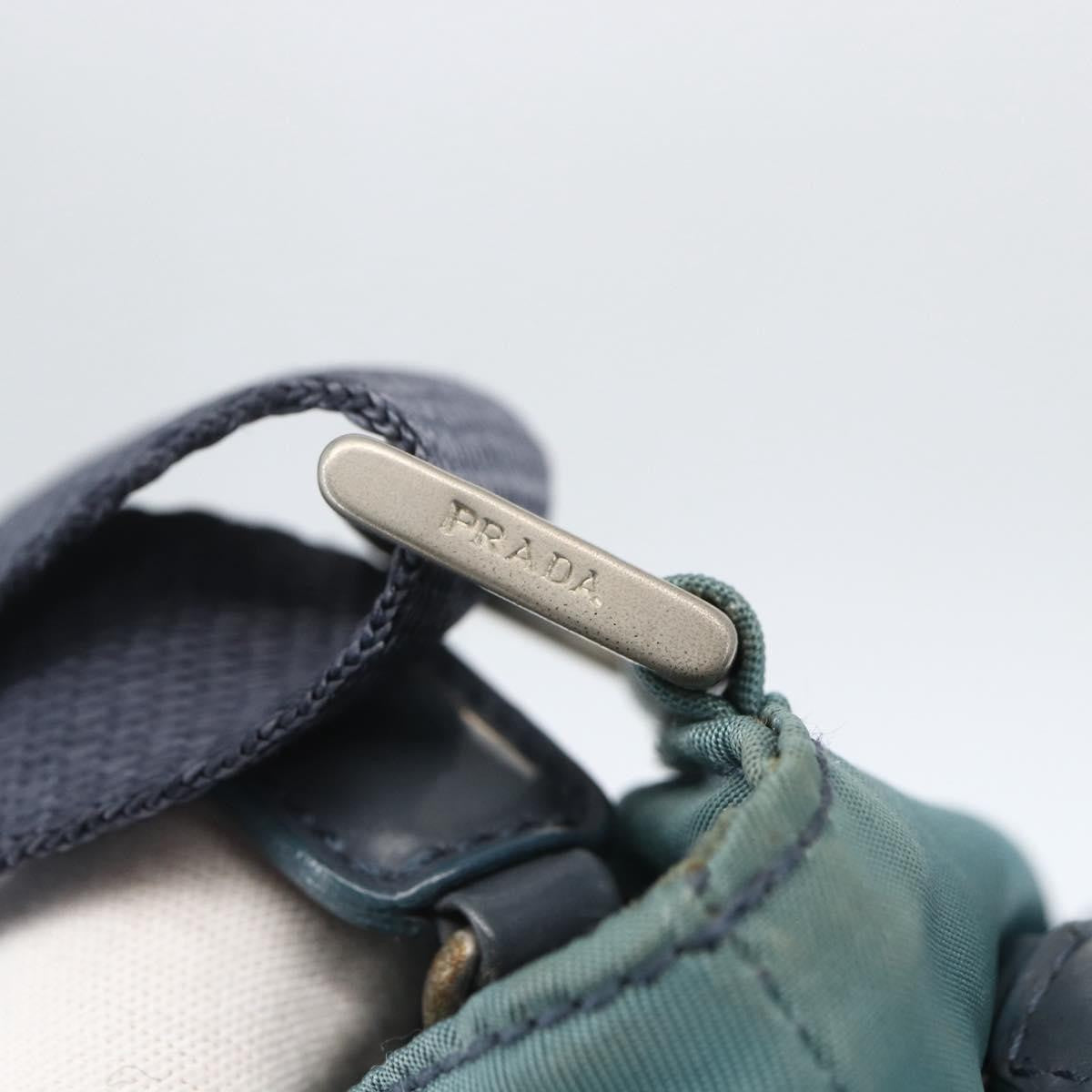 Prada Vintage Shoulder Bag Tessuto, BLUE, NYLON, Shoulder bag