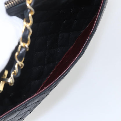 Chanel Vintage Camera Bag Quilted Leather, BLACK, LEATHER, Shoulder bag
