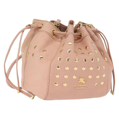 Burberry Blue Label shoulder bag Leather, PINK, LEATHER, Shoulder bag