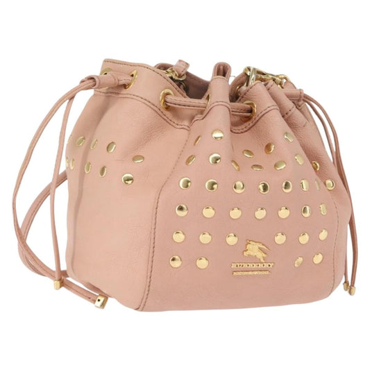 Burberry Blue Label shoulder bag Leather, PINK, LEATHER, Shoulder bag