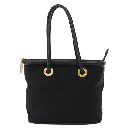 Celine Handbag Nylon, BLACK, NYLON, Handbag