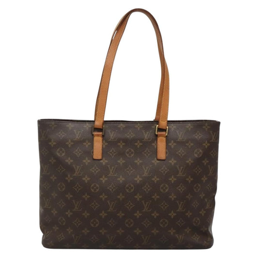 Louis Vuitton Luco Handbag Monogram Canvas, BROWN, CANVAS, Handbag