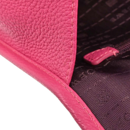 Loewe Vintage Handbag Leather, PINK, LEATHER, Handbag