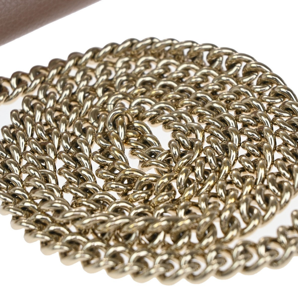 Gucci Soho Chain Crossbody Bag Leather, PINK, LEATHER, Shoulder bag