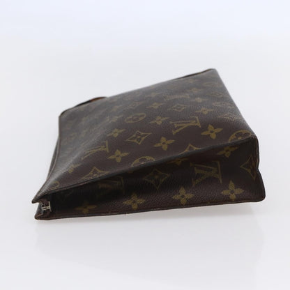 Louis Vuitton Toiletry Pouch Monogram Canvas, BROWN, CANVAS, Clutche & pouche