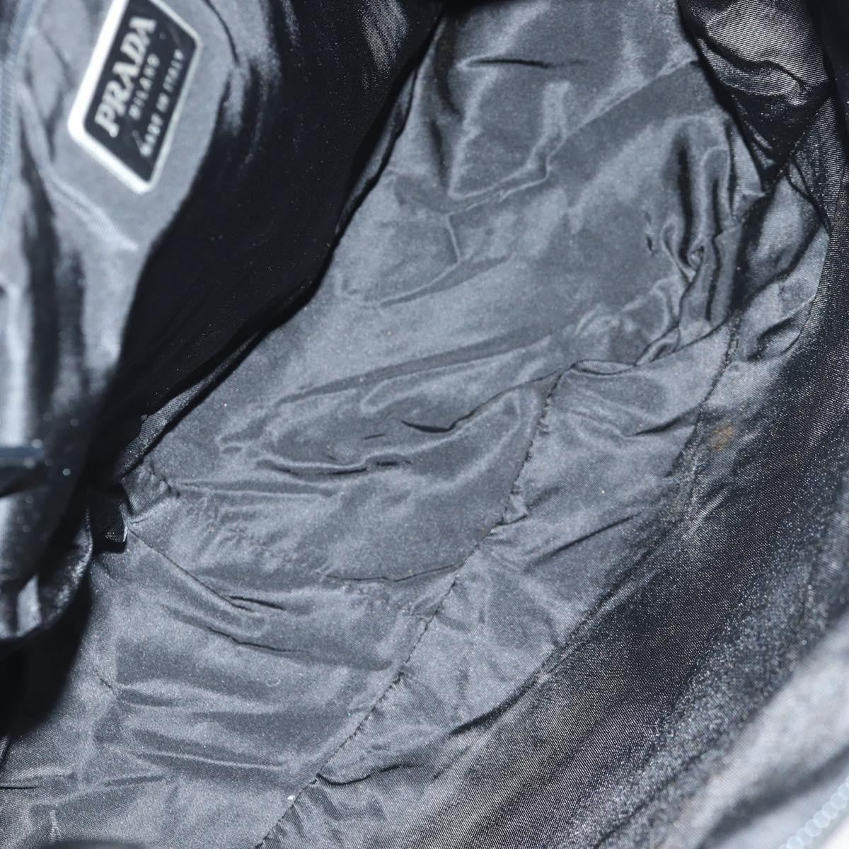 Prada Vintage Shoulder Bag Tessuto, BLACK, NYLON, Shoulder bag