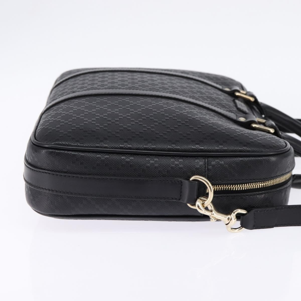 Gucci Diamante bright briefcase Leather, BLACK, LEATHER, Briefcase