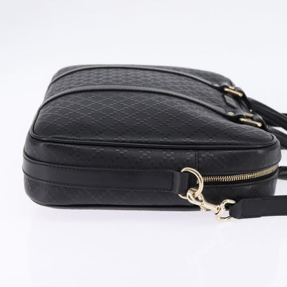 Gucci Diamante bright briefcase Leather, BLACK, LEATHER, Briefcase