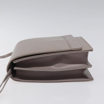 Louis Vuitton Biarritz Shoulder Bag Epi Leather, GRAY, LEATHER, Shoulder bag