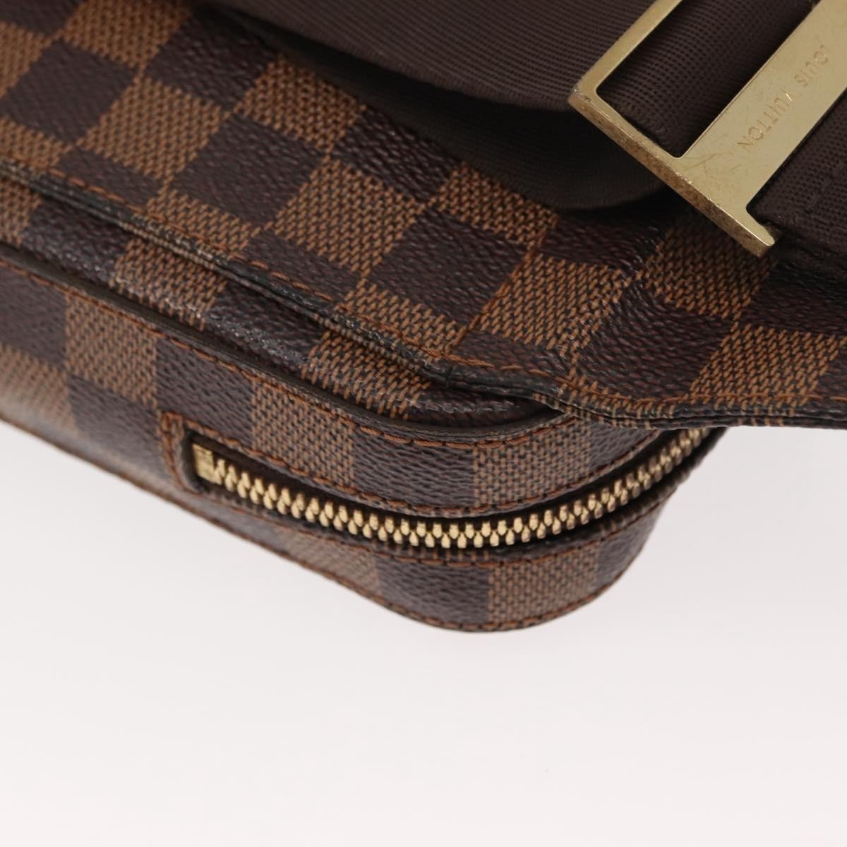 Louis Vuitton Geronimos Waist Bag Damier, BROWN, CANVAS, Shoulder bag
