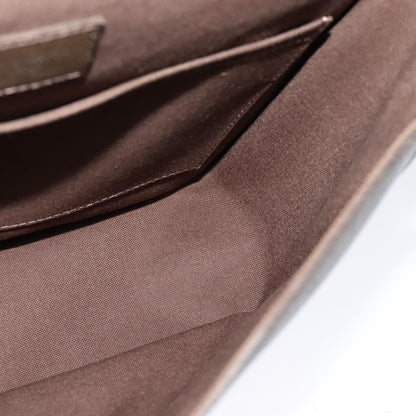 Louis Vuitton Andrei Messenger Bag Taiga Leather, BROWN, LEATHER, Shoulder bag