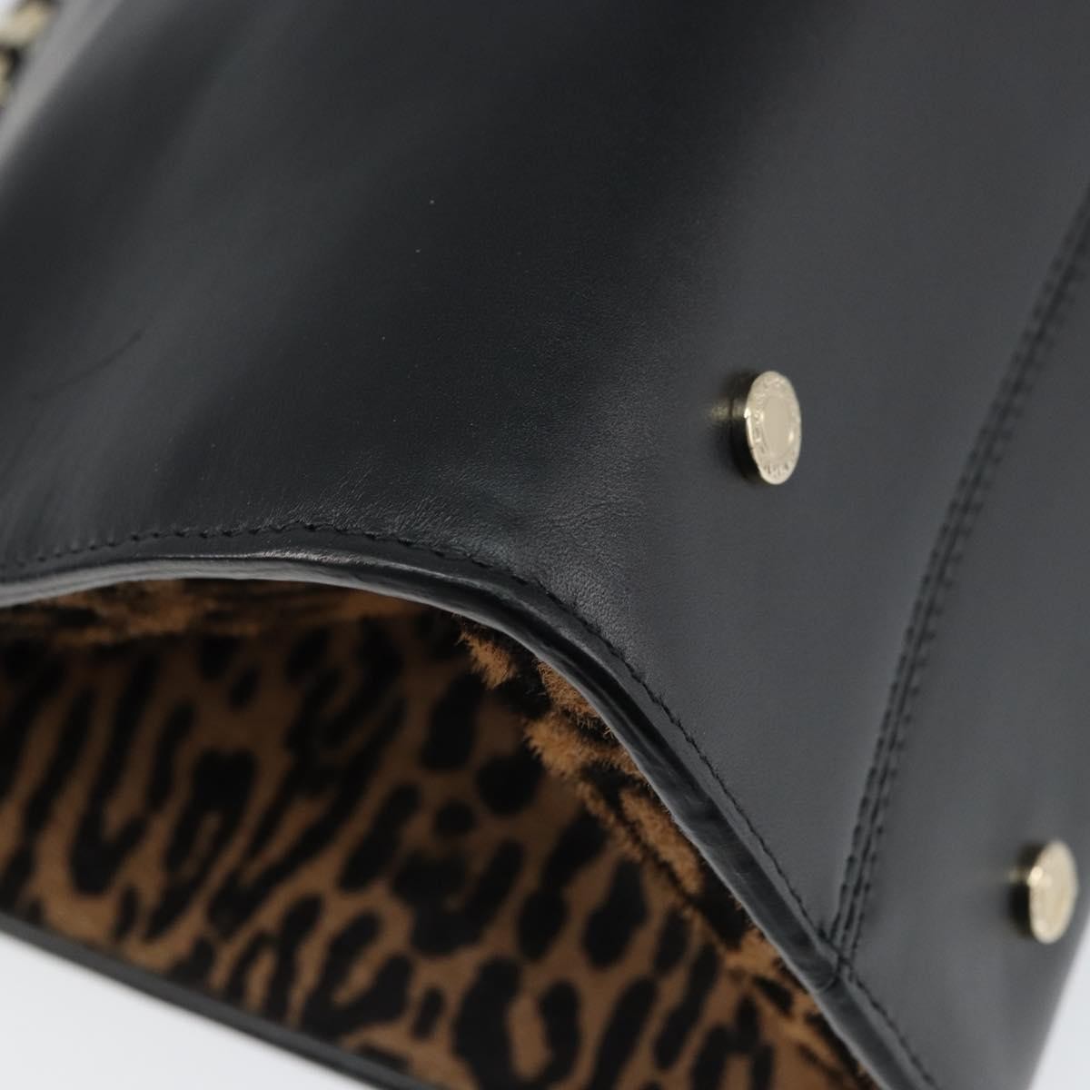 Bvlgari Serpenti Scaglie Day Bag Leather, BLACK, LEATHER, Handbag