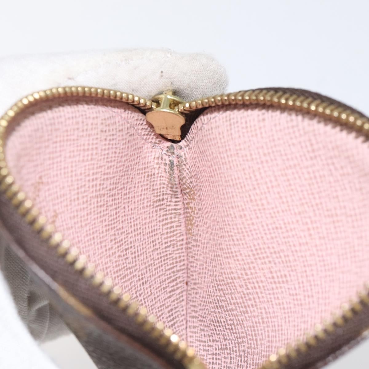 Louis Vuitton Round Coin Purse Limited Edition Monogram Canvas, BROWN, CANVAS, Wallets