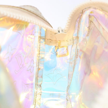 Louis Vuitton Pochette Volga Limited Edition Monogram Prism PVC, SILVER, PVC, Clutche & pouche