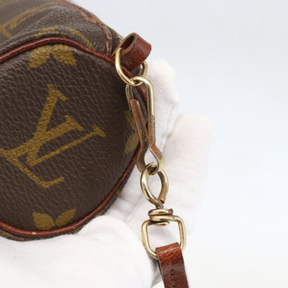 Louis Vuitton Papillon Pochette Monogram Canvas, BROWN, CANVAS, Clutche & pouche