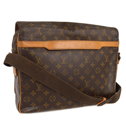 Louis Vuitton Abbesses Messenger Bag Monogram Canvas, BROWN, CANVAS, Shoulder bag