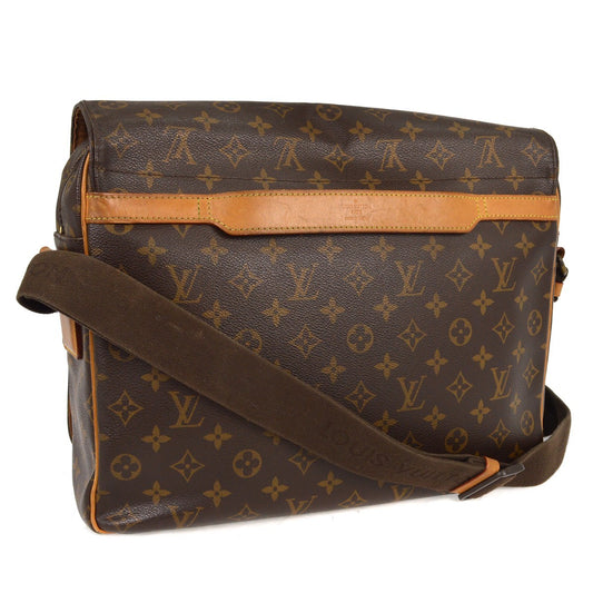 Louis Vuitton Abbesses Messenger Bag Monogram Canvas, BROWN, CANVAS, Shoulder bag
