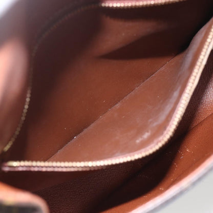 Louis Vuitton Saint Cloud Handbag Monogram Canvas, BROWN, CANVAS, Shoulder bag